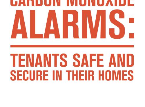 co alarms report cover