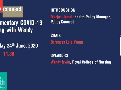 Covid briefing powerpoint slide