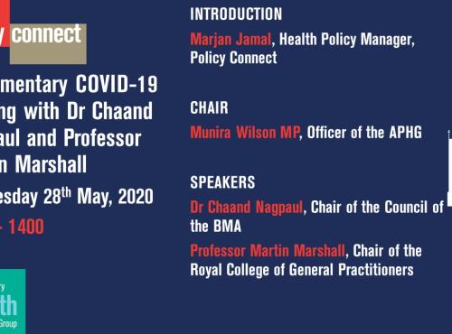 Covid briefing powerpoint slide