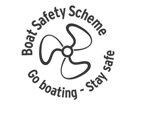 Logo for the Boat Safety Scheme: Go boating - Stay safe