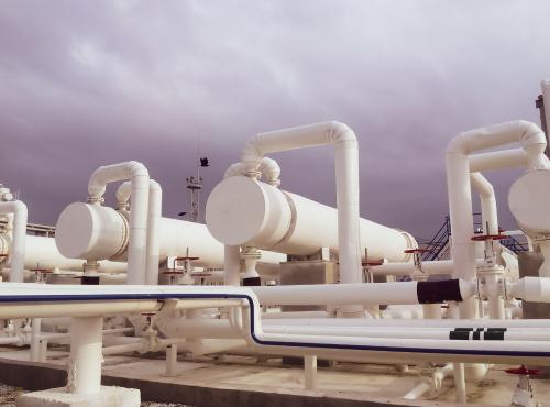 Heat exchangers in a refinery
