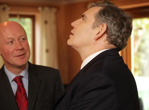 Jonathan Shaw and Gordon Brown