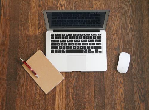 Macbook Stock Photo