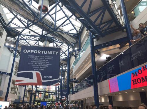 The Weary Titan? Policy Connect at Conservative Party Conference 2018