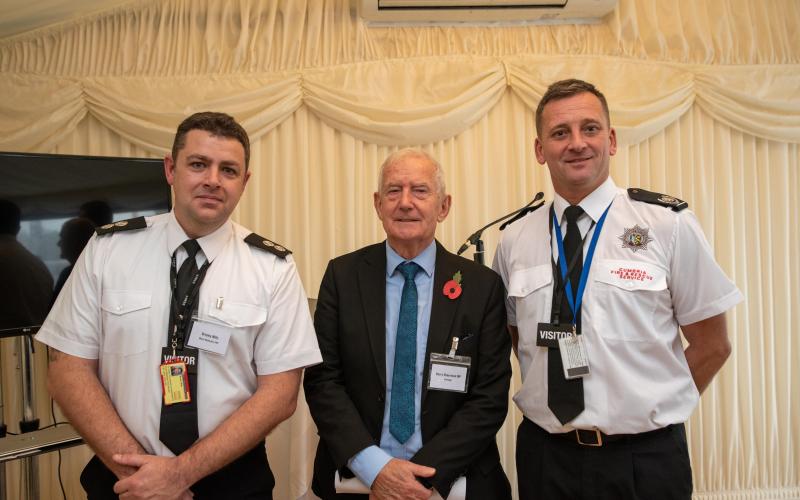 Barry Sheerman MP with Chief Fire Officers