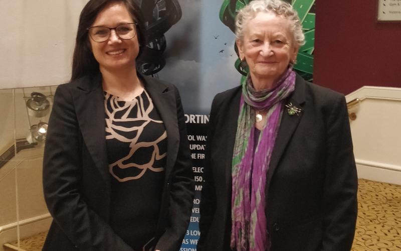 Laura Fatah, Policy and Research Manager at Policy Connect with Baroness Jenny Jones