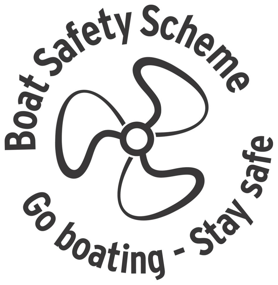 Logo for the Boat Safety Scheme: Go boating - Stay safe