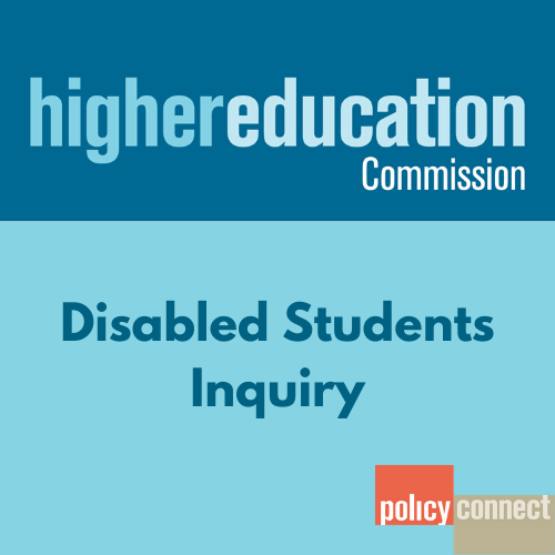 Disabled Students Inquiry evidence sessions
