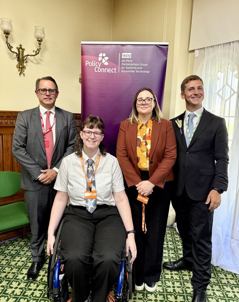 From left to right (event speakers): Jack Churchill OBE, Sophie Mattholie, Alice Speller, Josh Fenton-Glynn MP